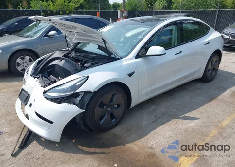 2023 Tesla Model 3 Rear-Wheel Drive из США, поврежденный, VIN 5YJ3E1EA9PF659003